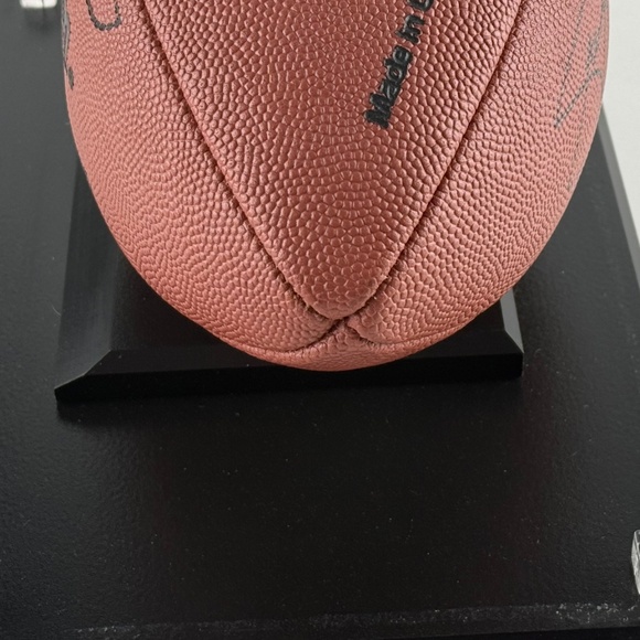 Autographed Steve Young and Jerry Rice, Wilson Official NFL Leather Football COA - Picture 8 of 14